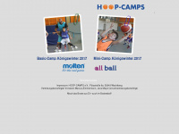 basketballcamp.eu Webseite Vorschau