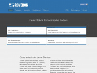 roveron.de Webseite Vorschau
