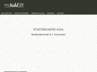 stadtbaeckerei-kuehl.de Webseite Vorschau