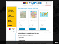 landkarten-commee.de Webseite Vorschau