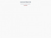 caravandeal.de Webseite Vorschau