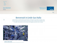 linde-gas.it Webseite Vorschau