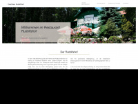 rudolfshof.at Webseite Vorschau