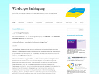 wuerzburger-fachtagung.de Webseite Vorschau
