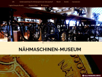 naehmaschinen-museum.ch Webseite Vorschau