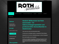 roth-automobile.com Webseite Vorschau
