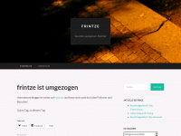 frintze.wordpress.com Webseite Vorschau