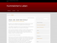 hummelchen13.wordpress.com Webseite Vorschau