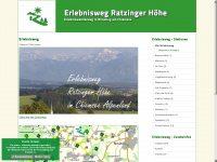 erlebnisweg-chiemsee.de Webseite Vorschau