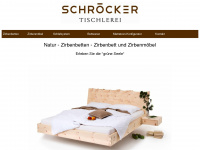 schroecker-tischlerei.at Webseite Vorschau