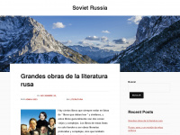 sovietrussia.es Webseite Vorschau