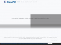 quasar.es Webseite Vorschau