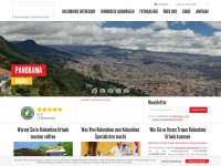 vivekolumbien.de Webseite Vorschau