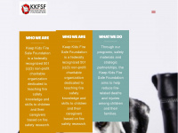 keepkidsfiresafe.org Webseite Vorschau