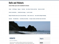 ballsandwalnuts.com Webseite Vorschau