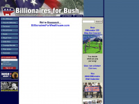 billionairesforbush.com Webseite Vorschau