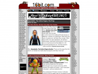 16bit.com Webseite Vorschau