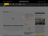 monocle.com Webseite Vorschau