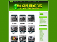 worldsbesthotdogcarts.com Webseite Vorschau