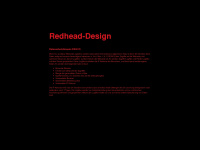 redhead-design.de Webseite Vorschau
