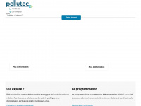 pollutec.com Webseite Vorschau