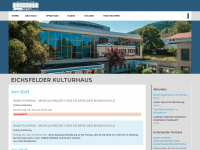 eichsfelder-kulturhaus.de Webseite Vorschau