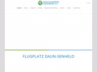 flugplatz-daun.de Webseite Vorschau