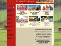 robert-reisen.de Webseite Vorschau