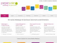pepesale.de Webseite Vorschau