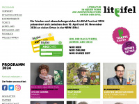 lit-eifel.de Webseite Vorschau