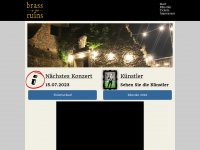 brass-in-the-ruins.de Webseite Vorschau