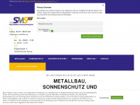 sager-metallbau.de Webseite Vorschau