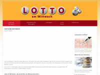 lotto-am-mittwoch.co Webseite Vorschau