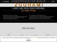 zuunami.de Webseite Vorschau