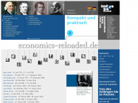 economics-reloaded.de Webseite Vorschau