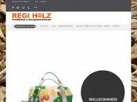 regiholz.ch Webseite Vorschau