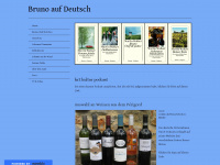 brunoaufdeutsch.com Webseite Vorschau