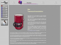 teemaschinendoktor.de Webseite Vorschau