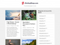 birdingblogs.com Webseite Vorschau