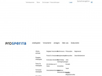 prosperita.ch Webseite Vorschau