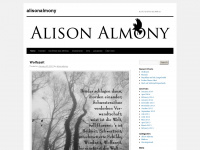 alisonalmony.wordpress.com Webseite Vorschau