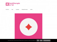 handtherapie-im-tal.de Webseite Vorschau