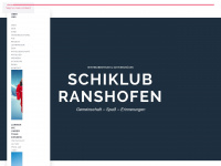 schiklub-ranshofen.at Webseite Vorschau