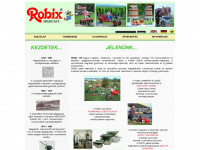 robix.hu Webseite Vorschau