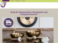 klangschalencenter.ch Webseite Vorschau