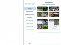zeitinsel.ch Webseite Vorschau
