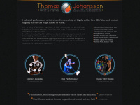 thomas-johansson.com Webseite Vorschau