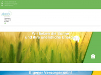 plan-b-energie.de Webseite Vorschau