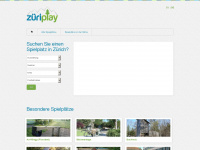 zuriplay.ch Webseite Vorschau