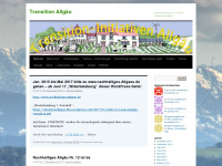 transitionallgaeu.wordpress.com Webseite Vorschau
